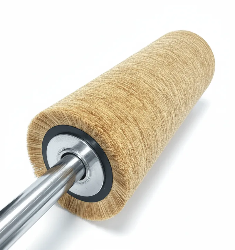 Finish-Bürste besetzt mit feinsten Mischbesätzen für glänzende Oberflächen