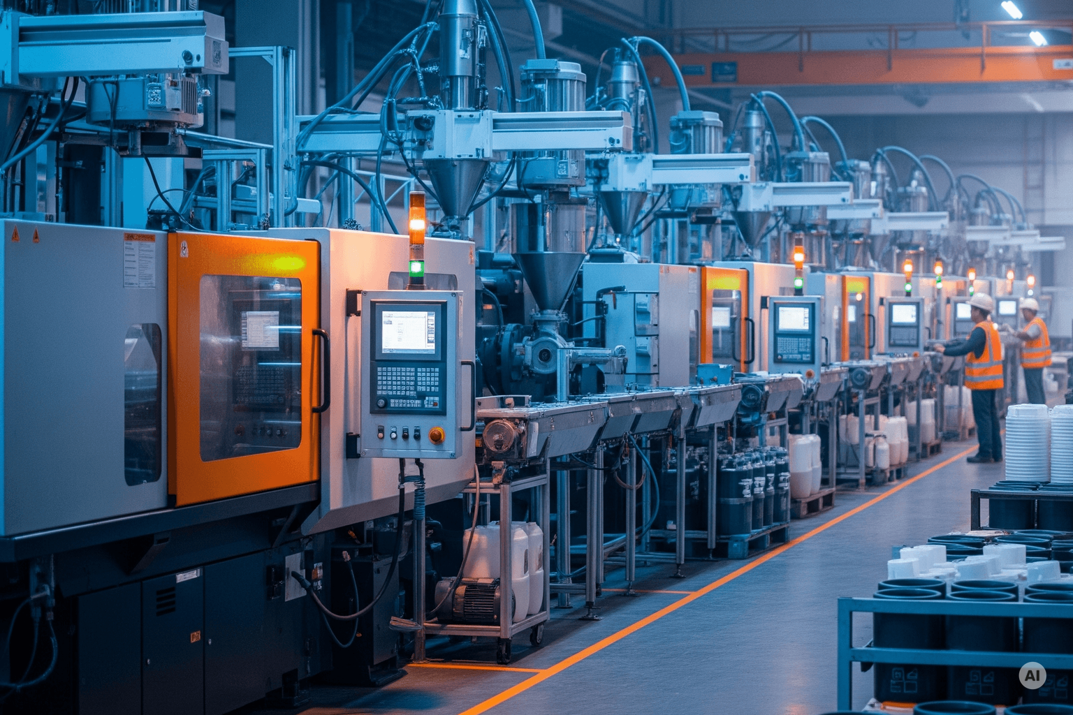 Plastics industry (KI-generiert)